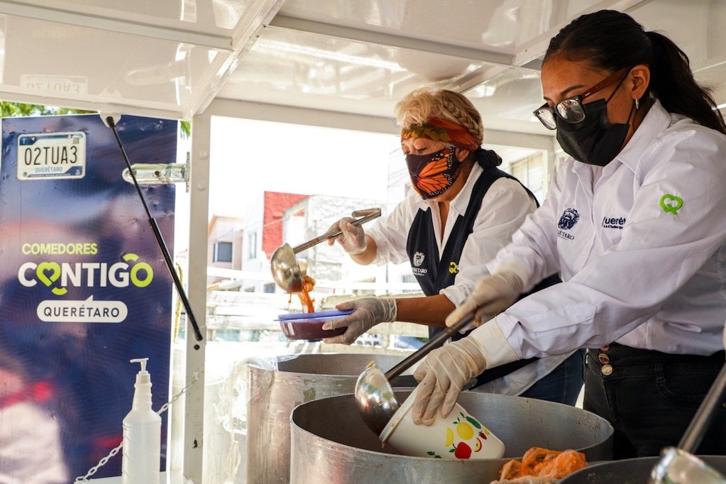 ¡Tómalo en cuenta! Siguen operando los comedores comunitarios en la capital de Querétaro
