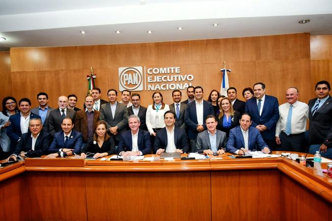 PAN define a sus candidatos de 2018