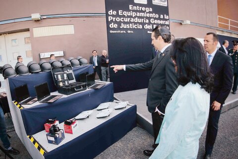 Entregan equipamiento a PGJ