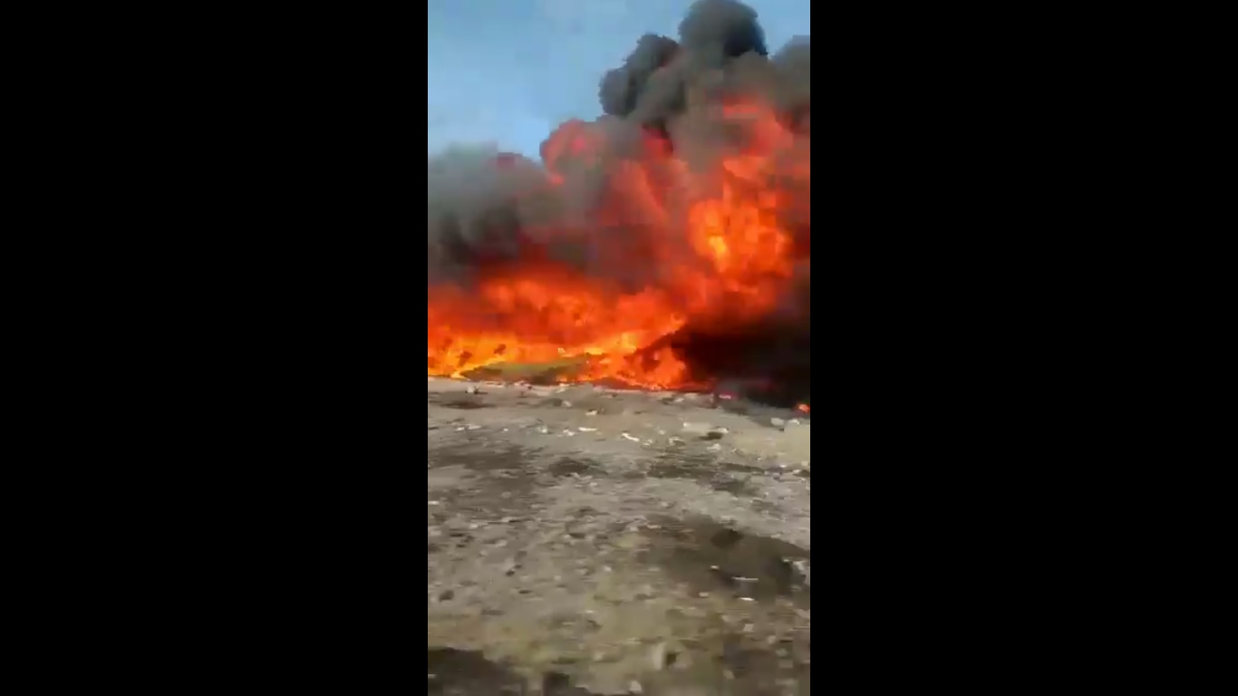 Se incendia tráiler en la autopista México-Querétaro