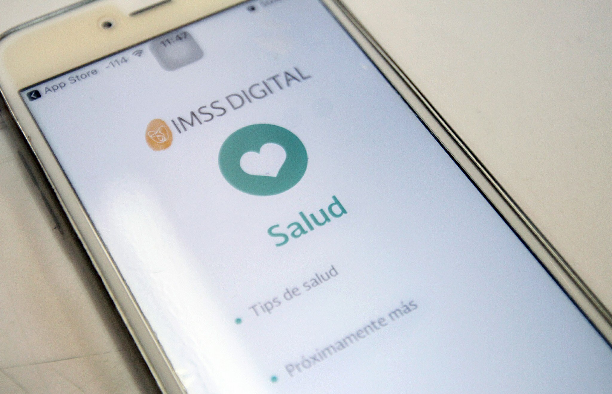 Presentan aplicación móvil para agendar citas en el IMSS