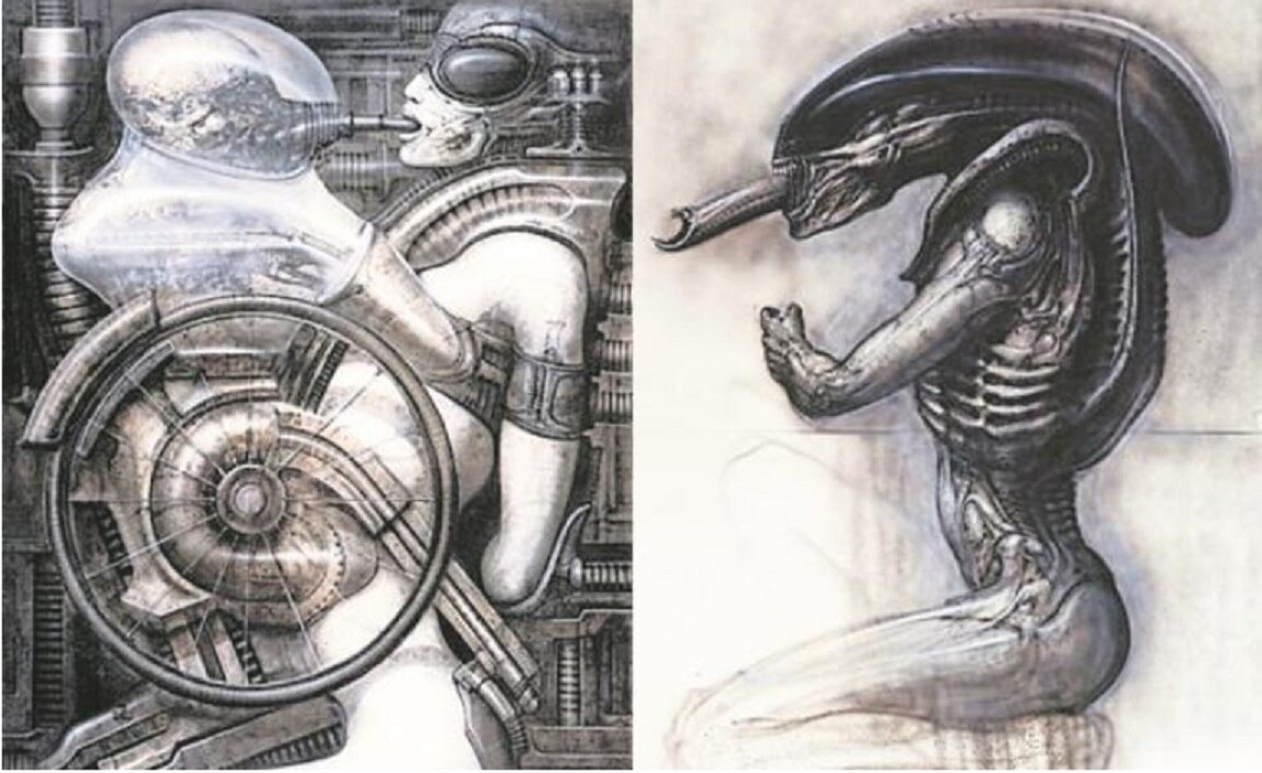 La muestra Escena obscura: de H.R. Giger, el genio del futuro llegará en octubre. (CORTESÍA FIC)