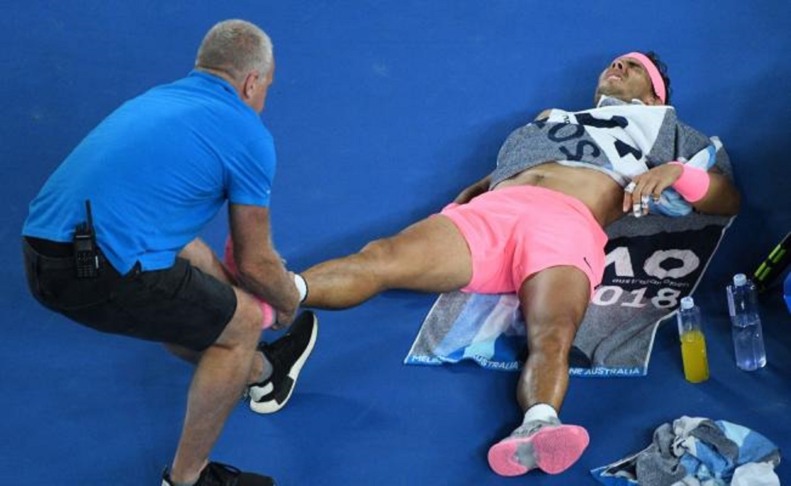 Rafael Nadal se retira por lesión en Australia