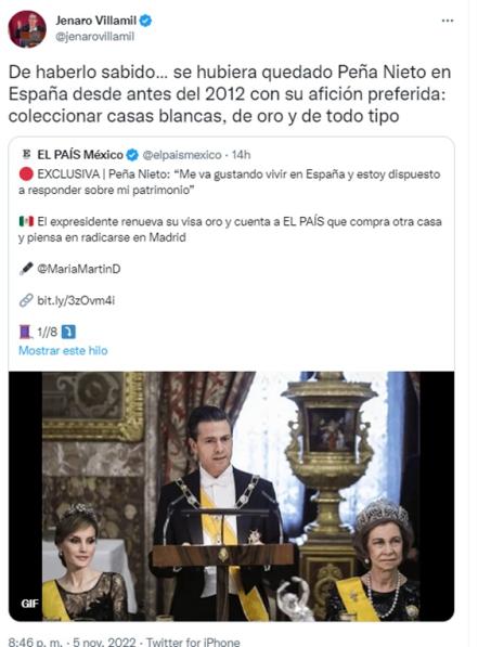 "¿Y de Ayotzinapa por qué no hablaron?"; reaccionan en redes a entrevista de Peña Nieto