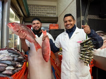 Pescaderías. Lo mejor del mar está en el mercado de La Cruz
