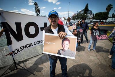 "Ya basta de balas contra periodistas"