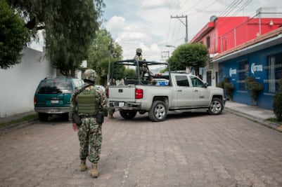 Balacera tras operativo de Marina en SJR