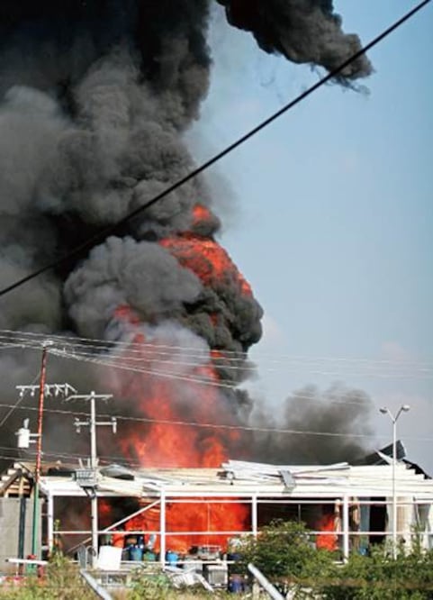 Continúa peritaje por explosión