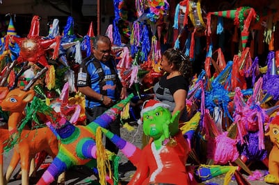 Piñatas. Imaginación y paciencia