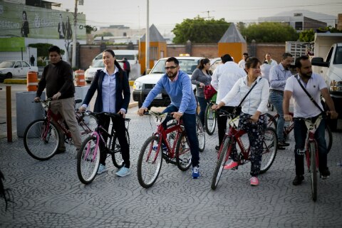 Conmemoraron el Día Mundial de la Bicicleta