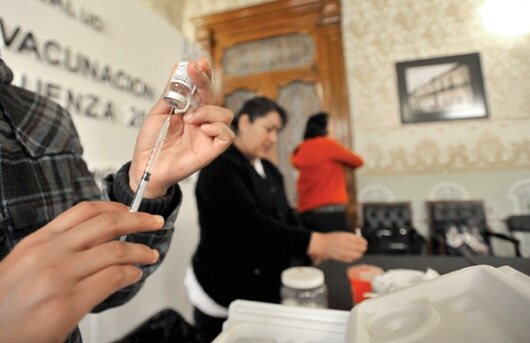Van 13 mil vacunas contra la influenza