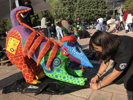 Alumnos de la UAQ llevan sus alebrijes a otro nivel