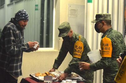 Ejército repartirá pan y café ante la temporada de frío