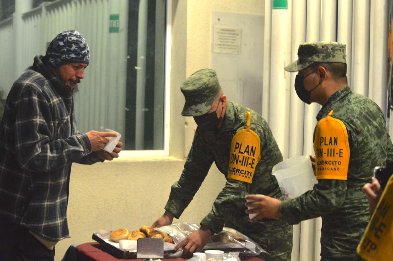 Ejército repartirá pan y café ante la temporada de frío