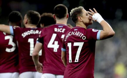 Gol del "Chicharito" fue parte del triunfo de West Ham