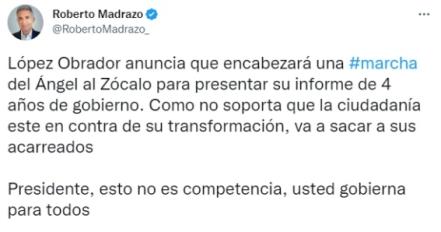 “Vamos a ver quién la hace más grande”: Responden a AMLO por “marcha de la venganza”