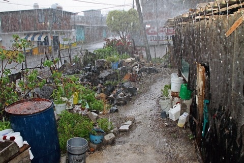 Detectan 145 zonas de riesgo por lluvias