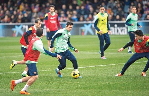 Lionel Messi, listo para tener acción