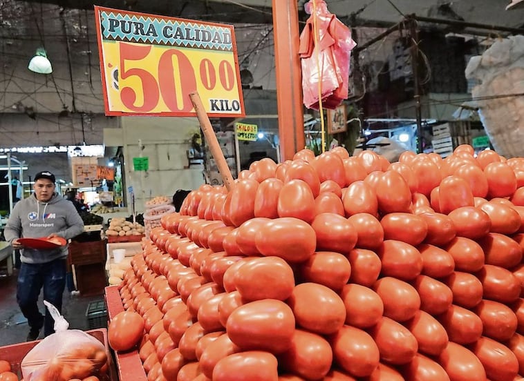 Aumenta hasta 103% el precio del jitomate en Querétaro