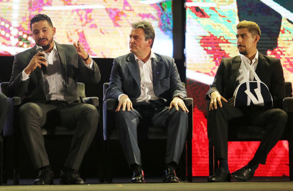 Sergio Valdeolmillos (der) enfrentará en agosto la American Cup. (CONADE)