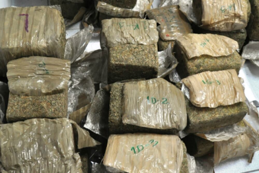 Decomisan 200 kilos de mariguana 