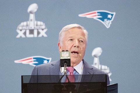 Kraft   espera disculpa de la NFL