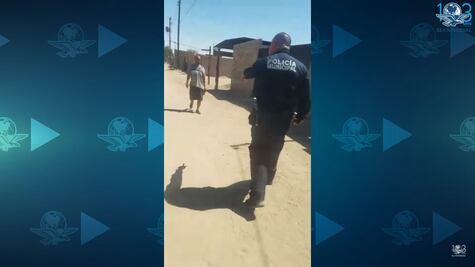 Hombre ataca con cuchillo a policía, pero este lo abate a tiros en Sonora