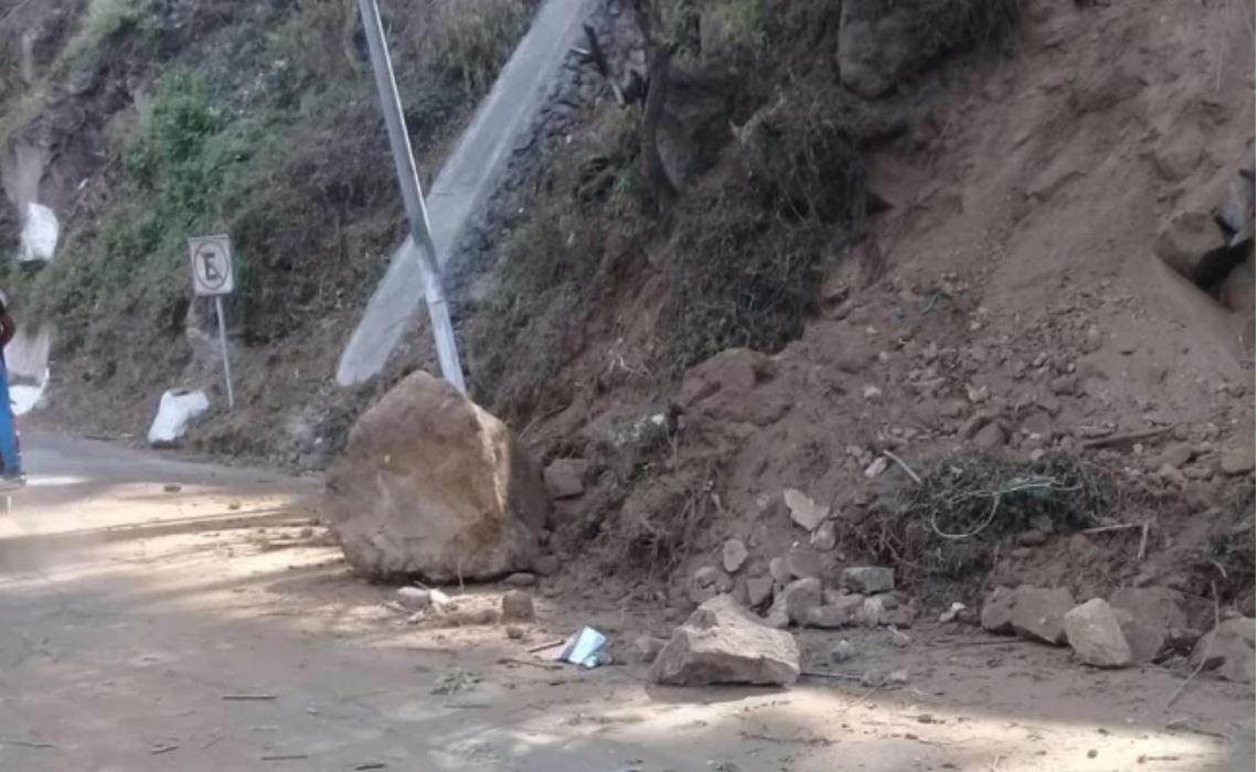 Sismo en México causa derrumbes en Guatemala