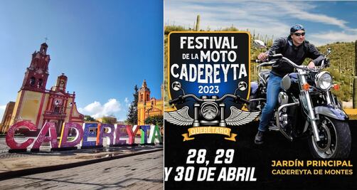 Lánzate al Semidesierto de Querétaro al Festival de la Moto; será en Cadereyta