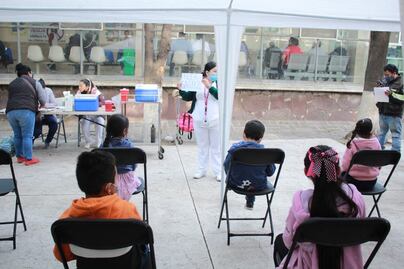Vacunación Covid. Inició la aplicación de dosis a niños y niñas de 5 a 11 años en Querétaro