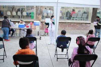 Vacunación Covid. Inició la aplicación de dosis a niños y niñas de 5 a 11 años en Querétaro