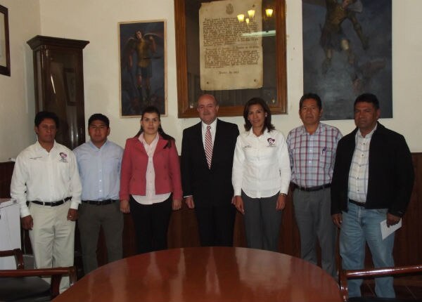 Visita Magistrado del TSJ Huimilpan