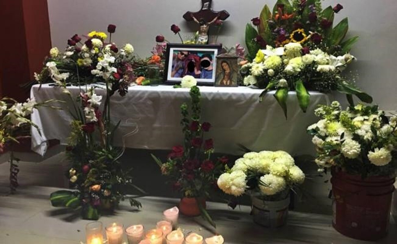 La mañana trágica Jorge Alejandro salió de su casa cerca de las 8:40 horas, acordaron que pasaría por ellos a la hora de la comida para ir a un bautizo. Fue la última vez que los vio con vida. (CARLOS ARRIETA)