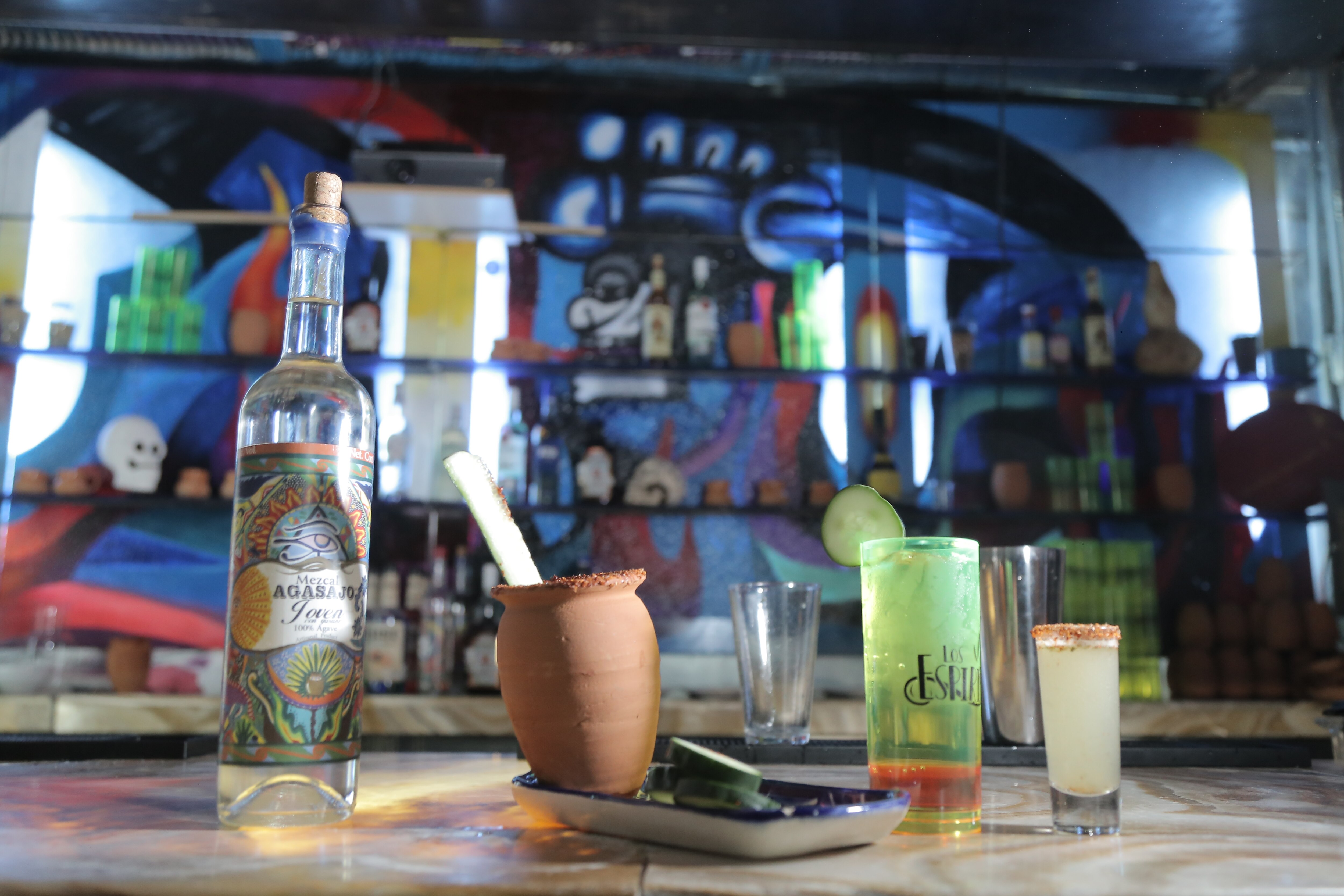 Bar para brindar por el más allá