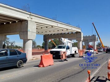 Obra del tren México-Querétaro deja saldo positivo en El Marqués