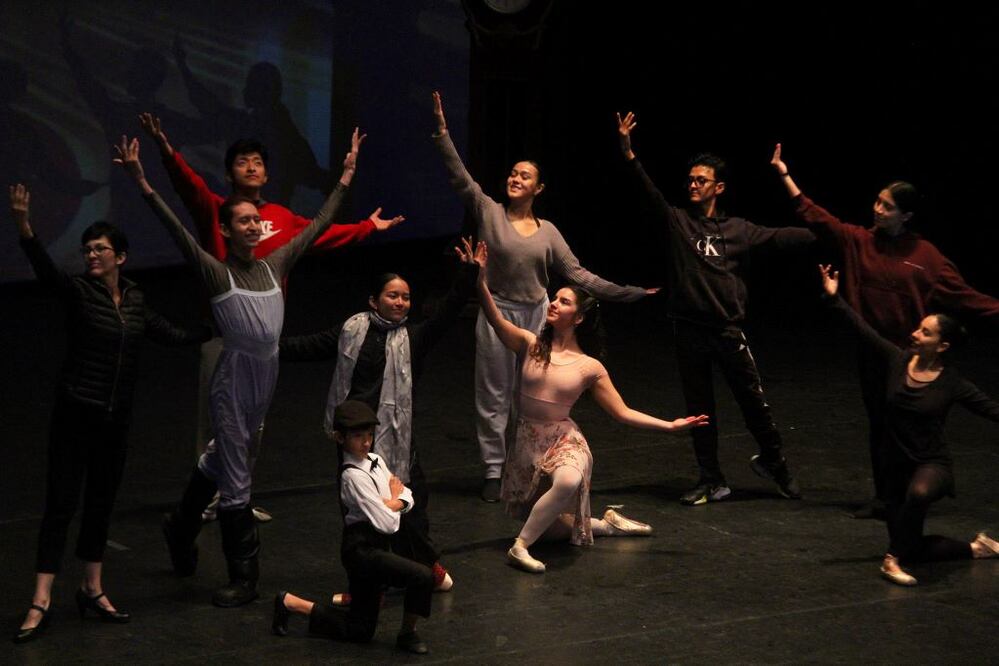 Ballet Jhones y la OFEQ, listos para “El Cascanueces”. Foto: Facebook Filarmónica de Querétaro
