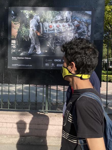 Pandemia, en la mira de fotoperiodistas