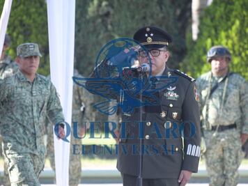 José Guillermo Lira Hernández toma protesta como el nuevo comandante de la 17ª Zona Militar en Querétaro