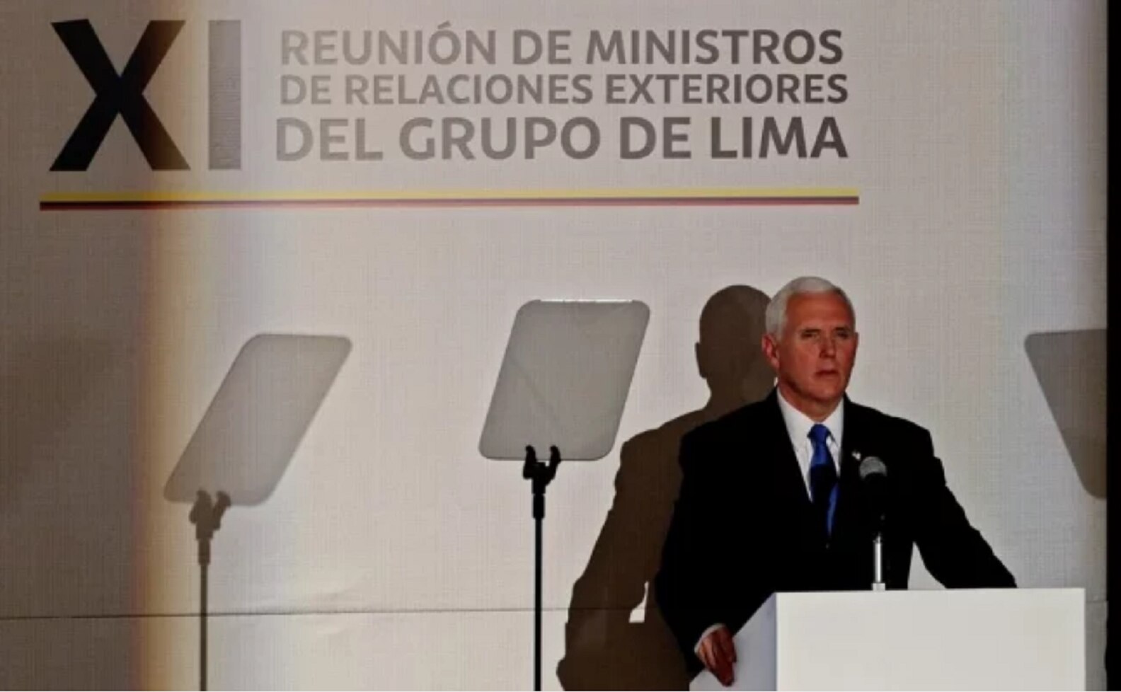 Pence pide a México reconocer a Guaidó como presidente legítimo de Venezuela
