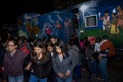 Tren navideño termina siendo “Grinch”