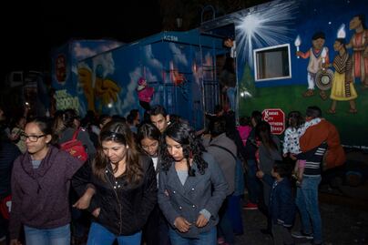 Tren navideño termina siendo “Grinch”