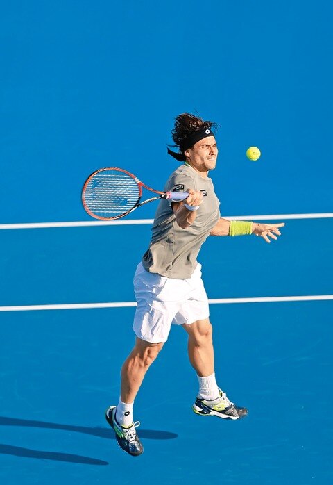 Ferrer y ‘Nole’, en la final de Abu Dabi