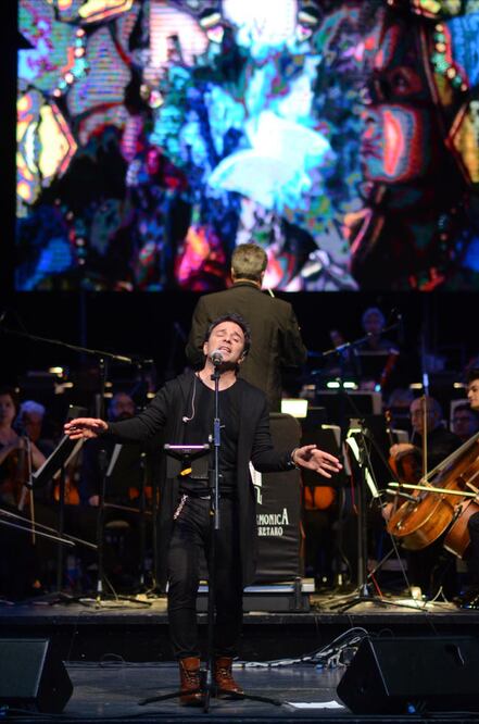 "Persiana Americana" fue de los temas más coreados por los espectadores / Foto: Román Castillo