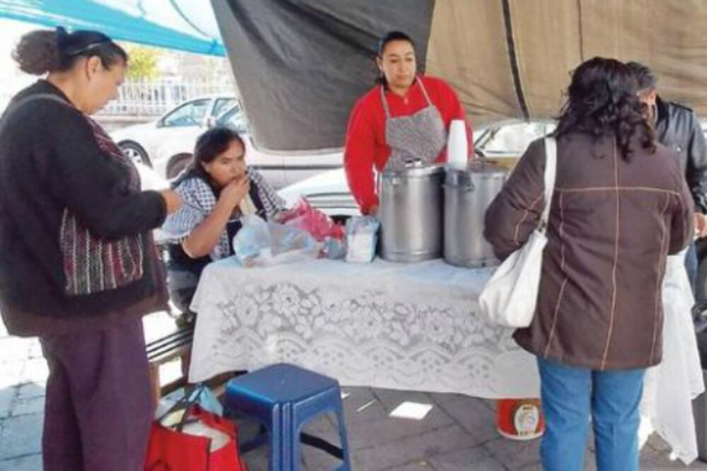 Su especialidad: tamales verdes