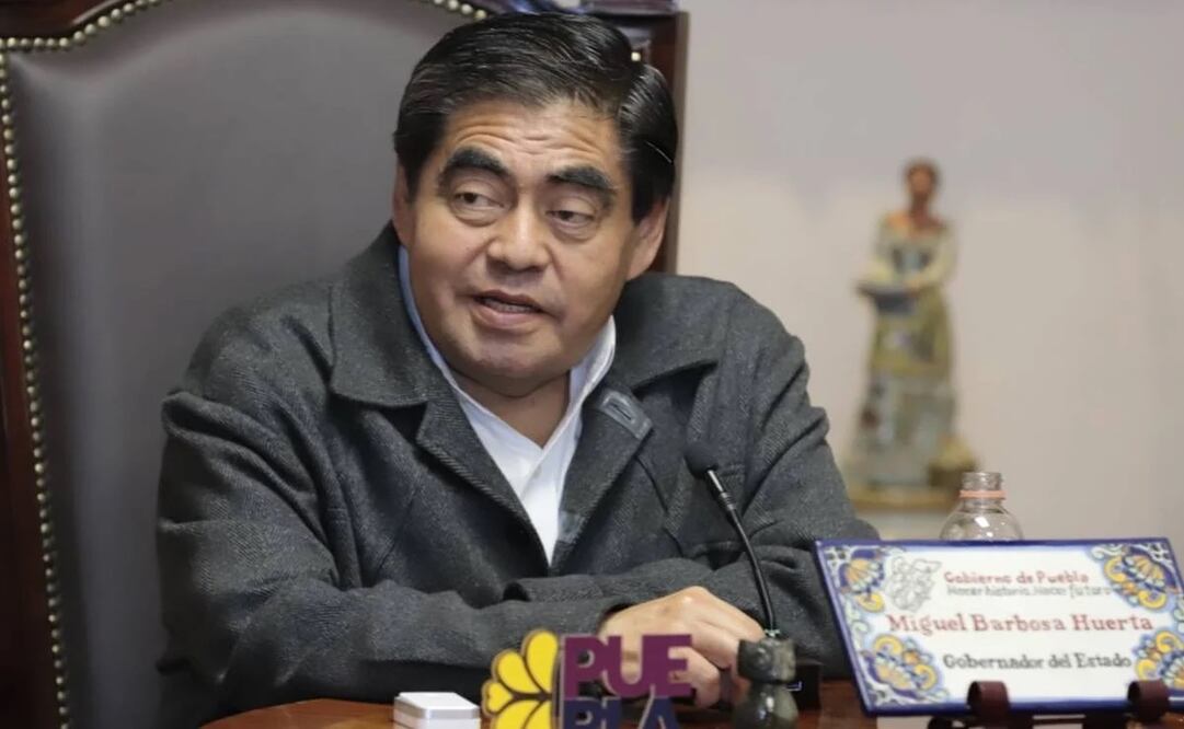 Muere Miguel Ángel Barbosa, gobernador de Puebla; AMLO lamenta su fallecimiento