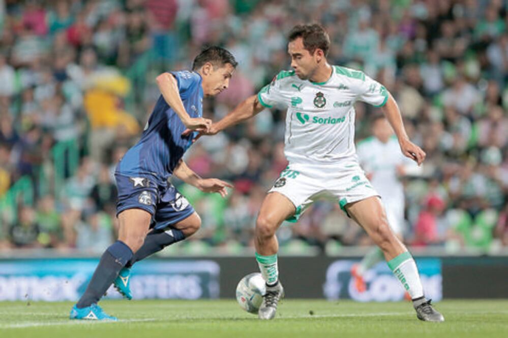 Puebla le roba empate a Santos