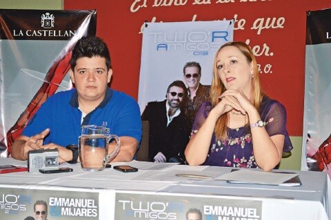 Emmanuel y Mijares juntos en Querétaro
