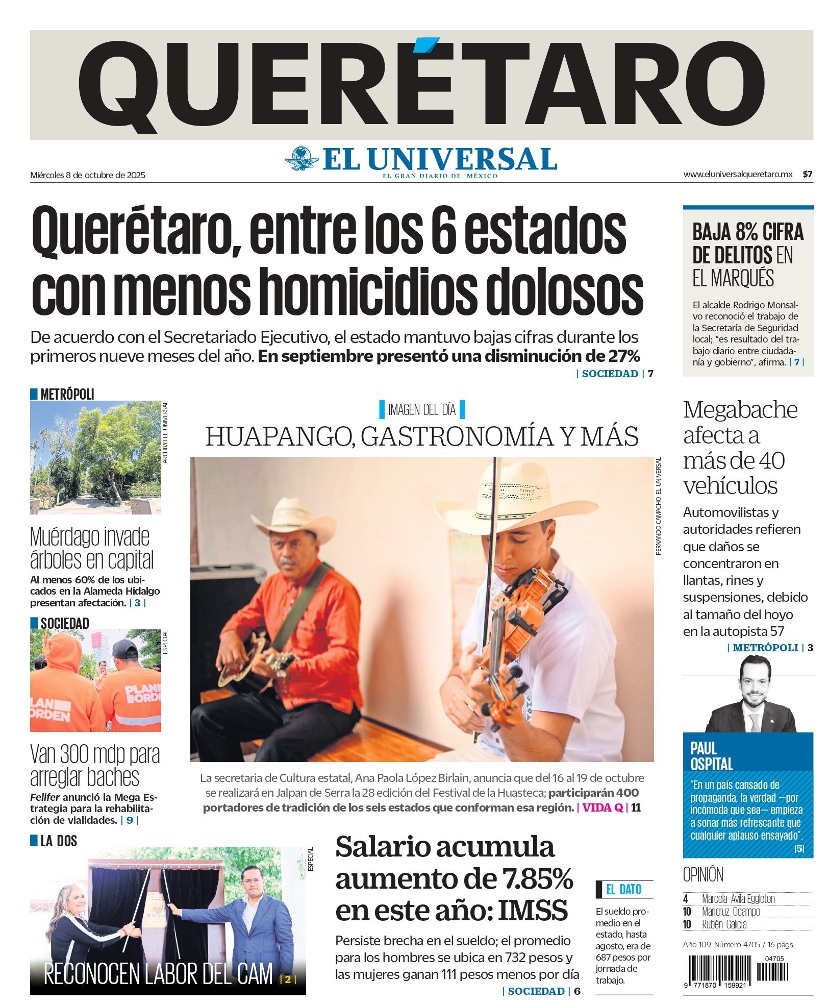 Portada 08 de octubre de 2025