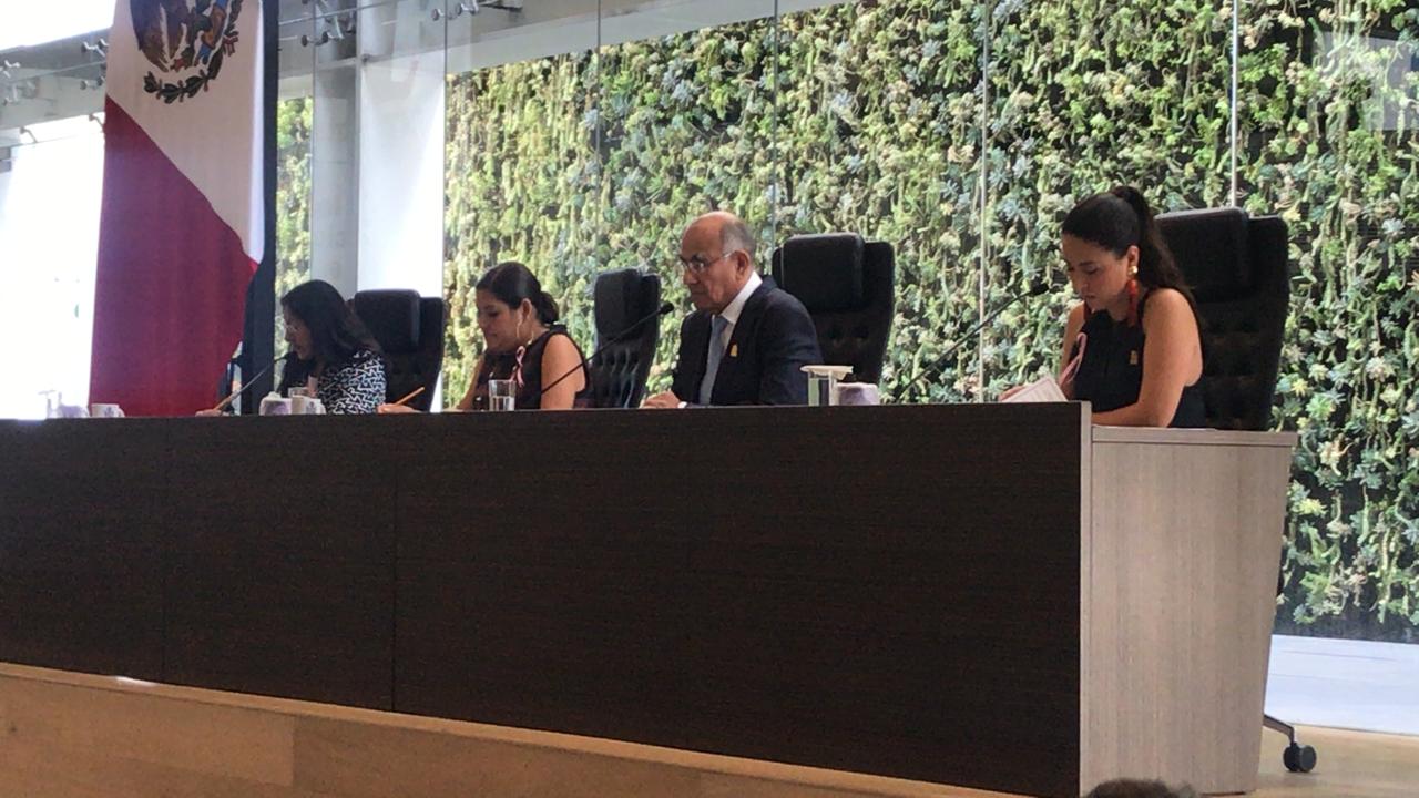 Verónica Hernández es nombrada la presidenta de la Mesa Directiva del congreso local