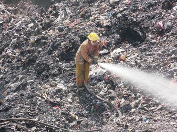 Celebran el día del bombero